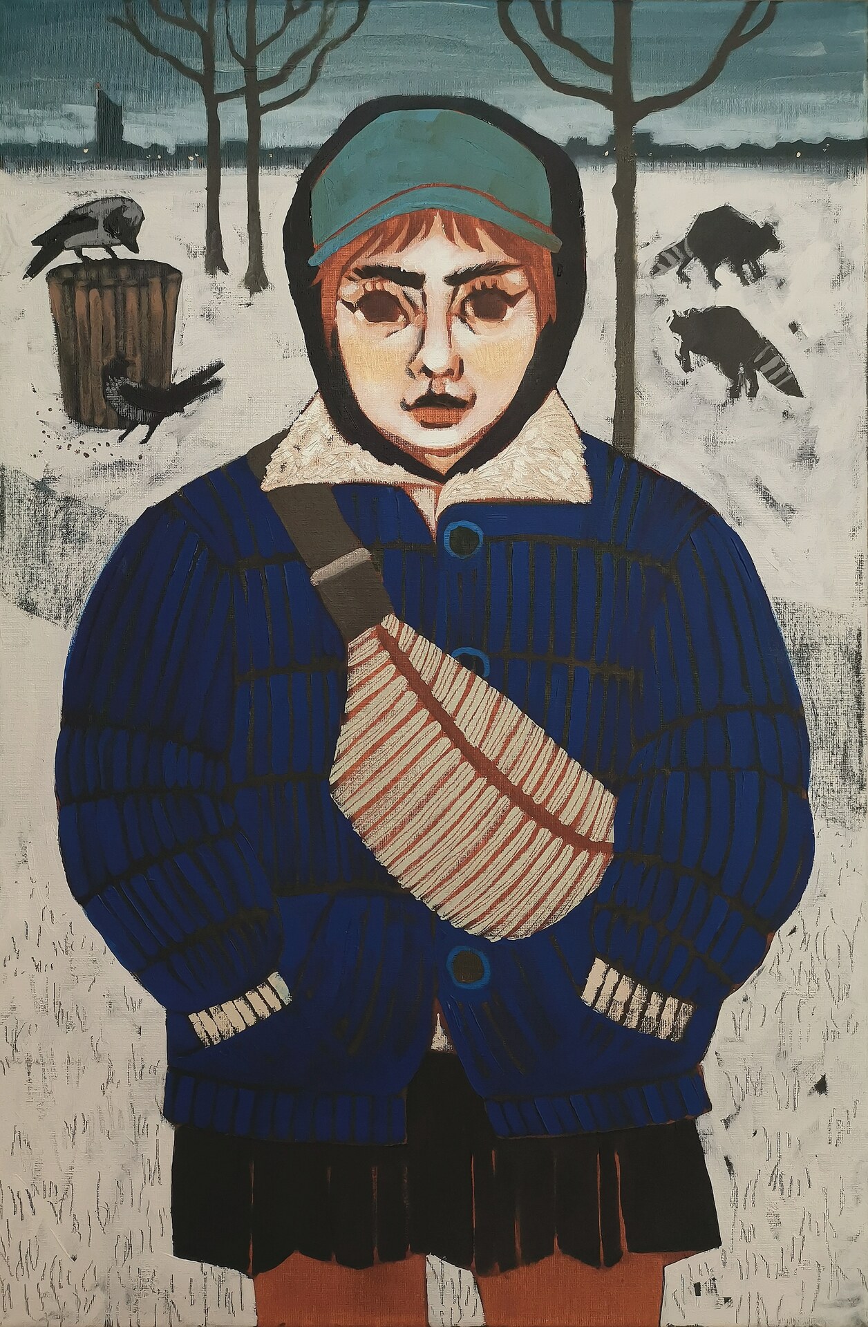 Franziska Dathe - Bossy auf der Zoowiese (nach Harald Hakenbeck)