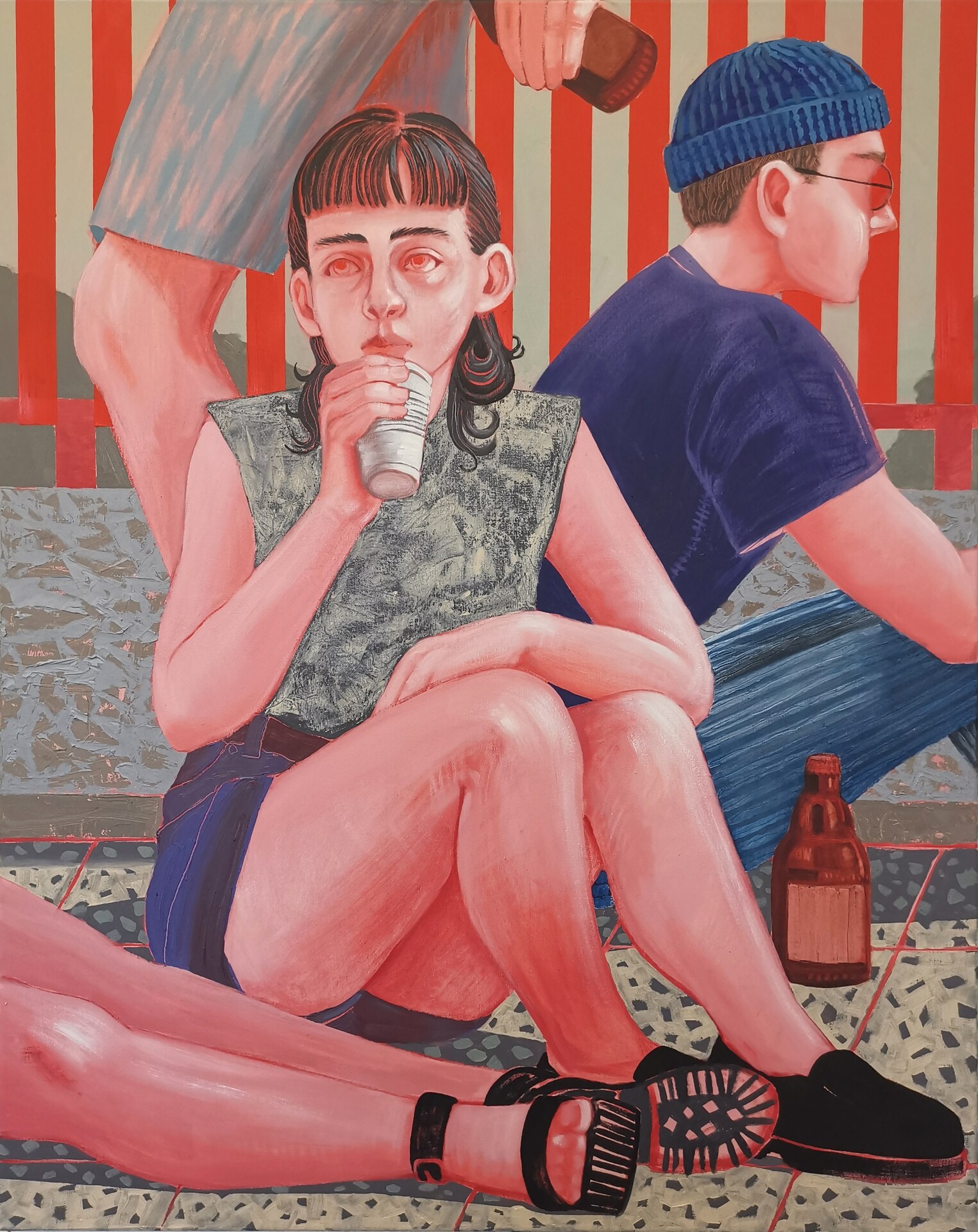 Franziska Dathe - Auf der Brücke 